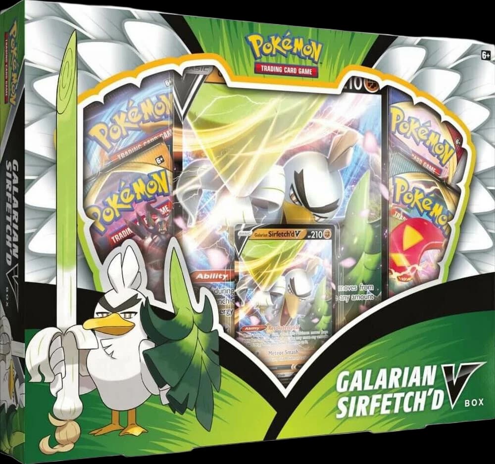 Galarian Sirfetch'd V Box