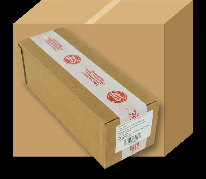 XY Evolutions Booster Box Case