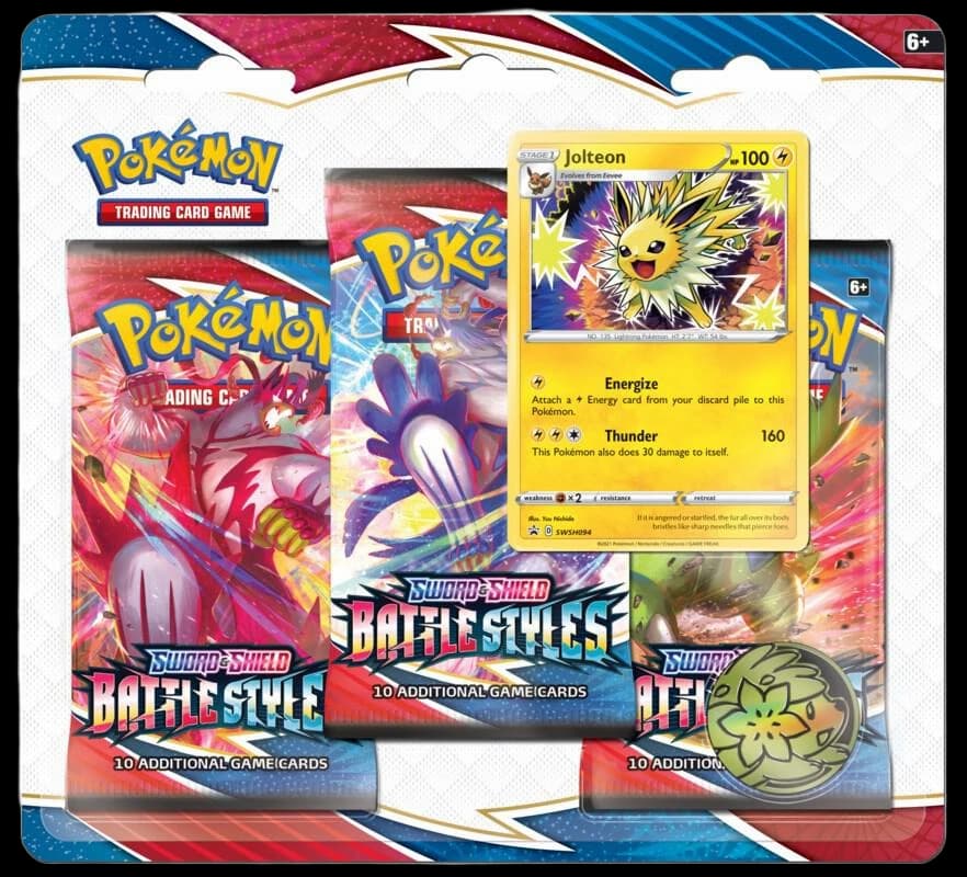 Battle Styles 3 Pack Blister [Jolteon]