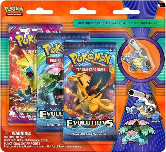 XY - Evolutions Pin Collection [Mega Blastoise]