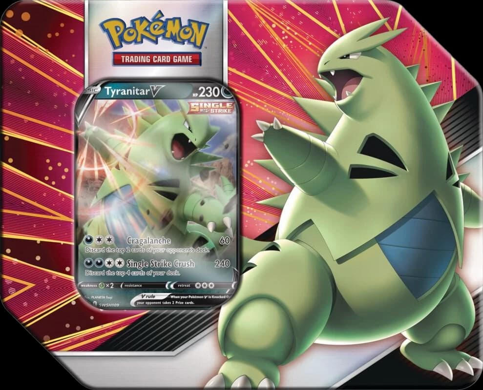 V Strikers Tin [Tyranitar V]