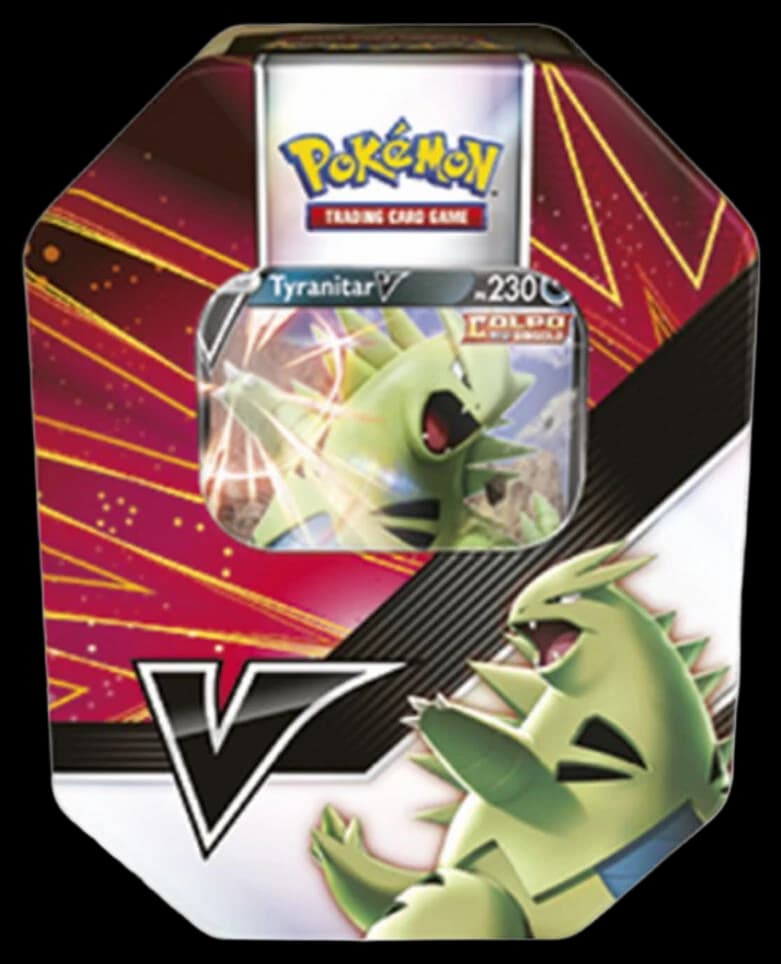 V Strikers Tin [Tyranitar V] (International Version)