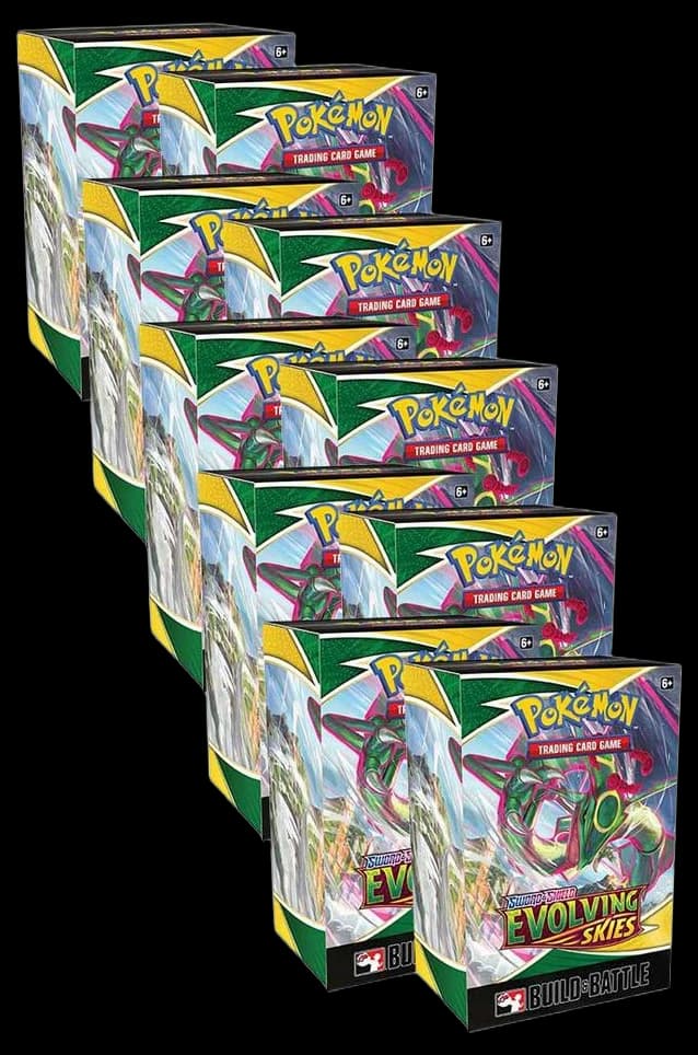 Evolving Skies Build & Battle Box Display