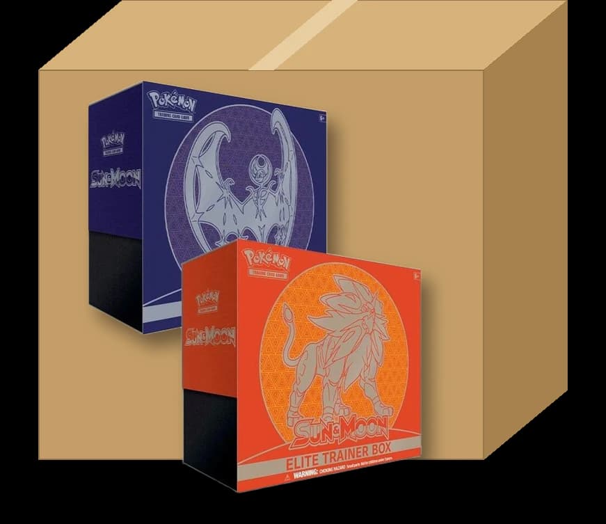 Sun & Moon Elite Trainer Box Case