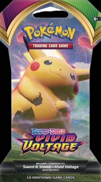 Vivid Voltage Sleeved Booster Pack