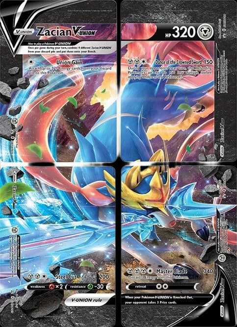 Zacian V-UNION [Set of 4]