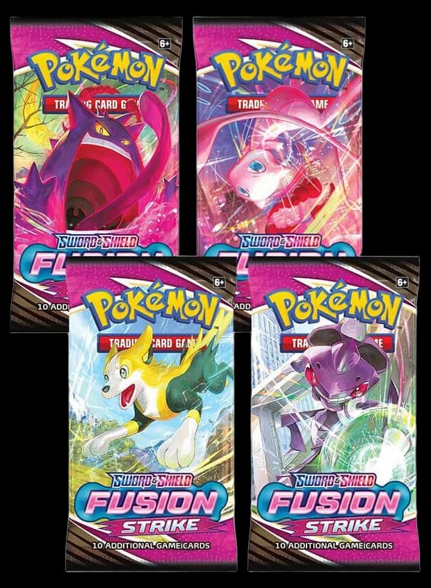 Fusion Strike Booster Pack Art Bundle [Set of 4]