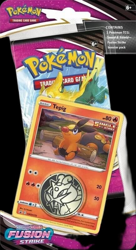Fusion Strike Single Pack Blister [Tepig]