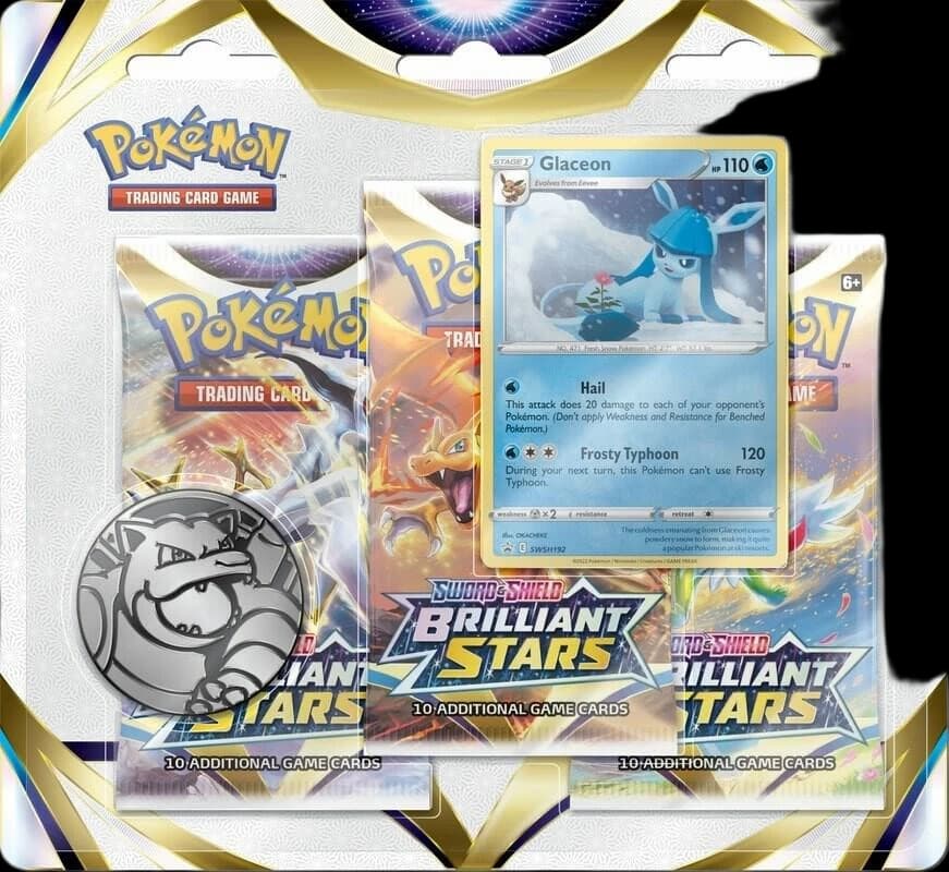 Brilliant Stars 3 Pack Blister [Glaceon]