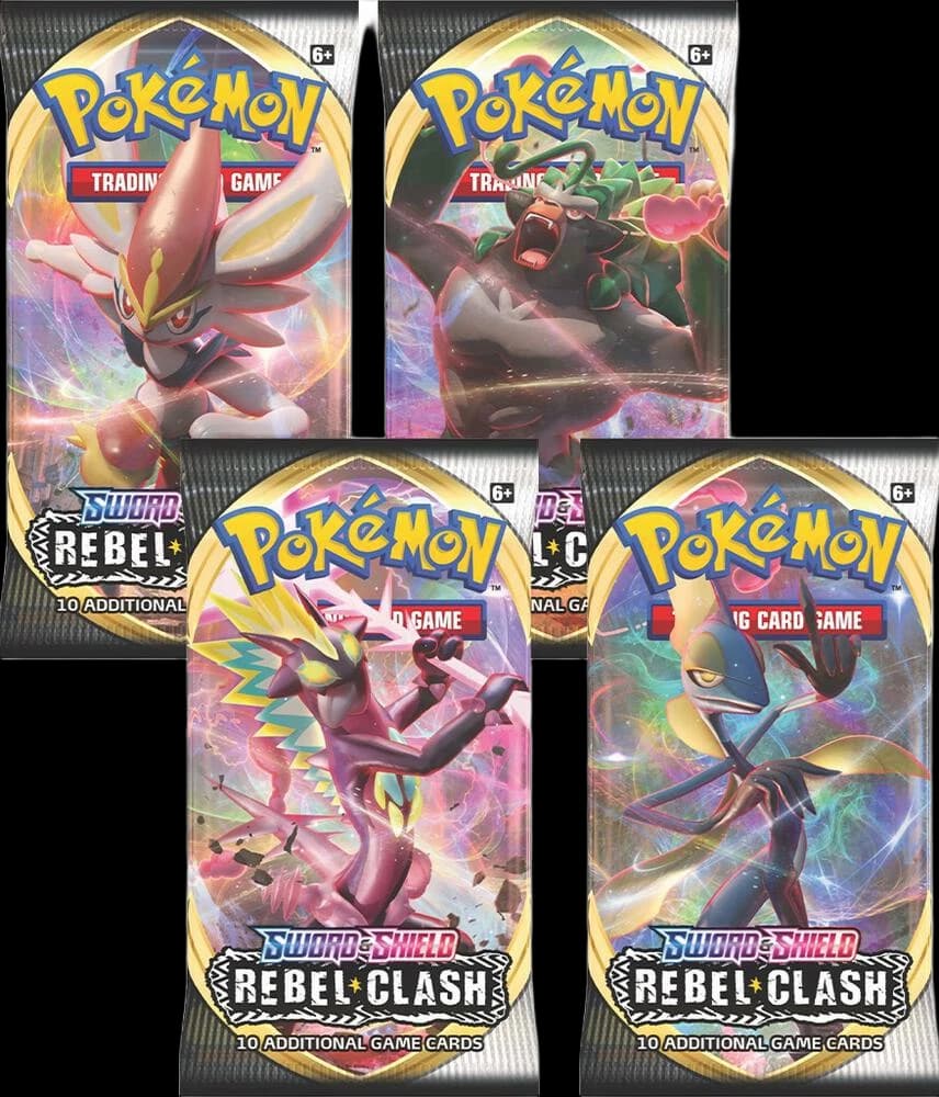 Rebel Clash Booster Pack Art Bundle [Set of 4]