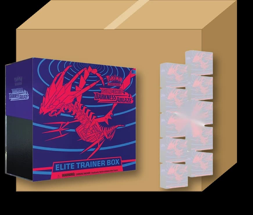 Darkness Ablaze Elite Trainer Box Case