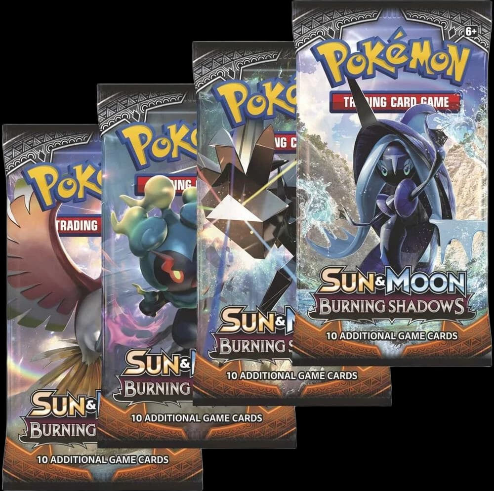 Burning Shadows Booster Pack Art Bundle [Set of 4]