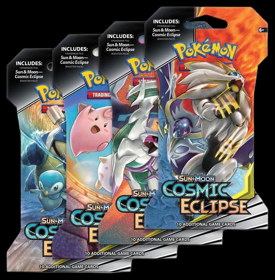 Cosmic Eclipse Sleeved Booster Pack Art Bundle [Set of 4]