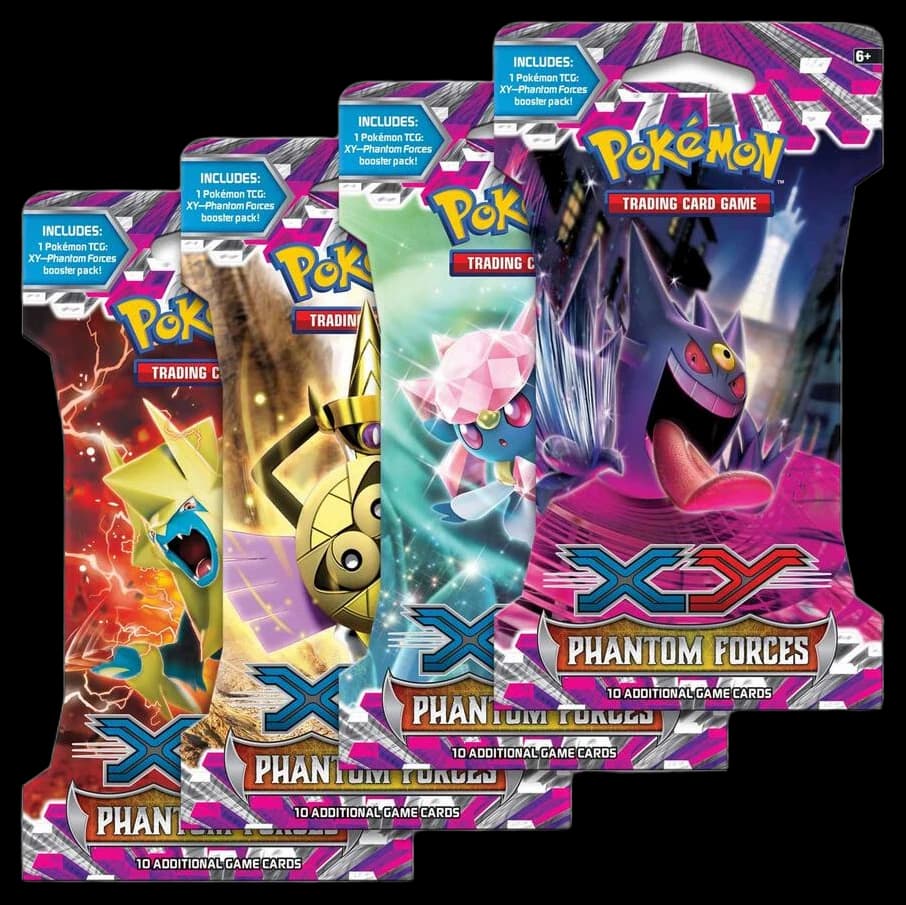 Phantom Forces Sleeved Booster Pack Art Bundle [Set of 4]