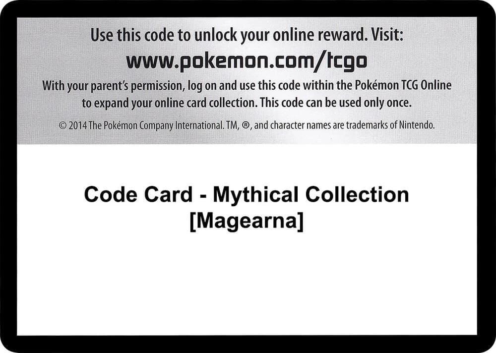 Code Card - Mythical Collection [Magearna]