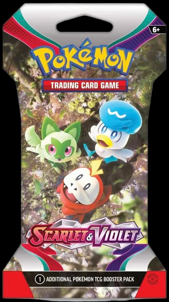 Scarlet & Violet Sleeved Booster Pack