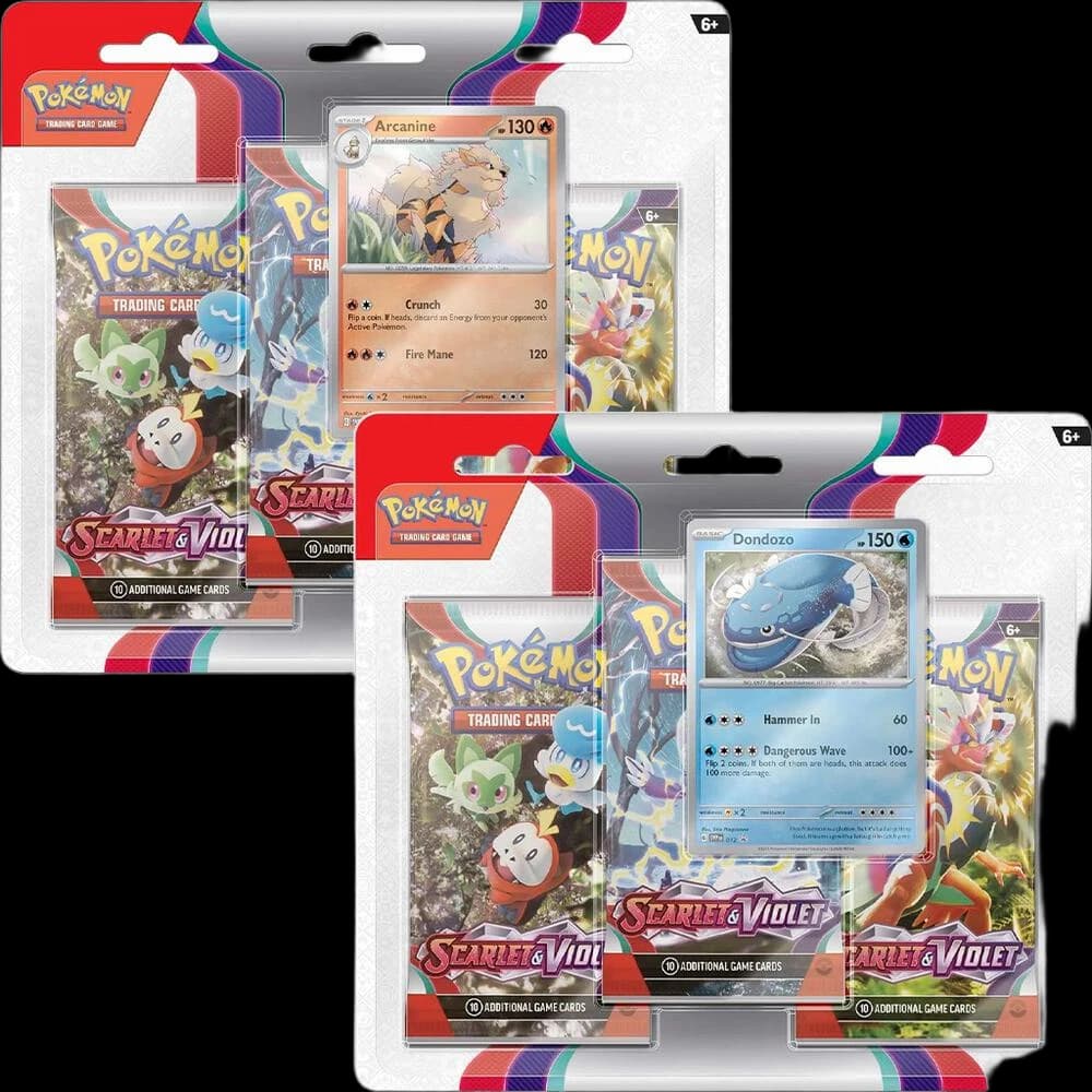 Scarlet & Violet 3 Pack Blister [Set of 2]