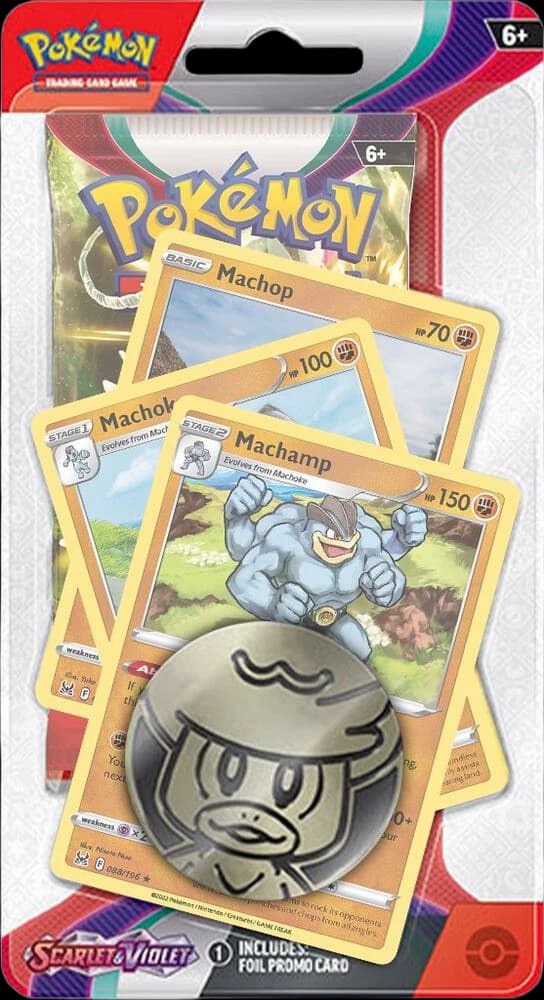 Scarlet & Violet Premium Checklane Blister [Machamp]