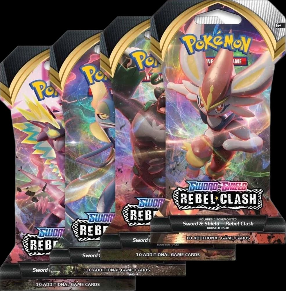 Rebel Clash Sleeved Booster Pack Art Bundle [Set of 4]