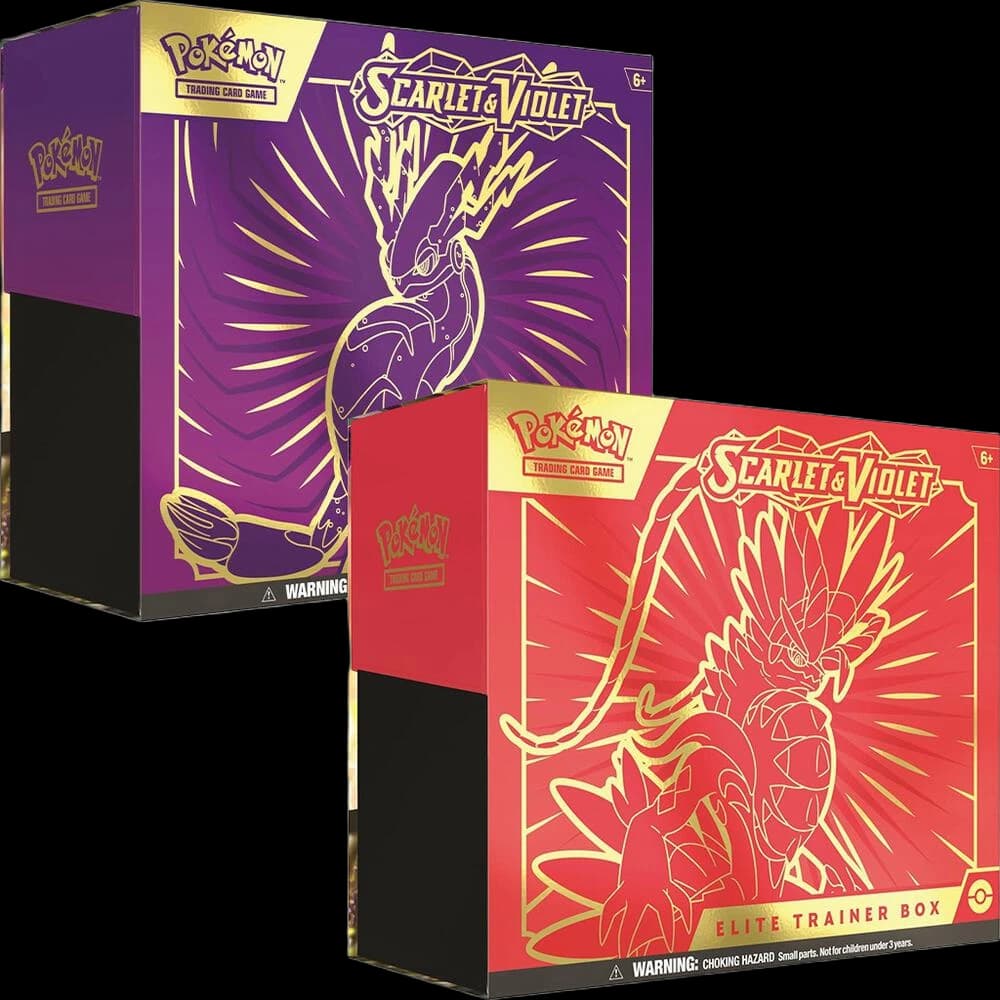 Scarlet & Violet Elite Trainer Boxes [Set of 2]