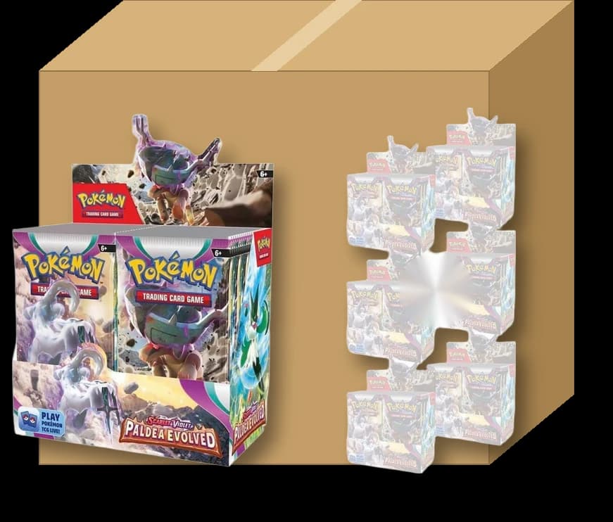 Paldea Evolved Booster Box Case