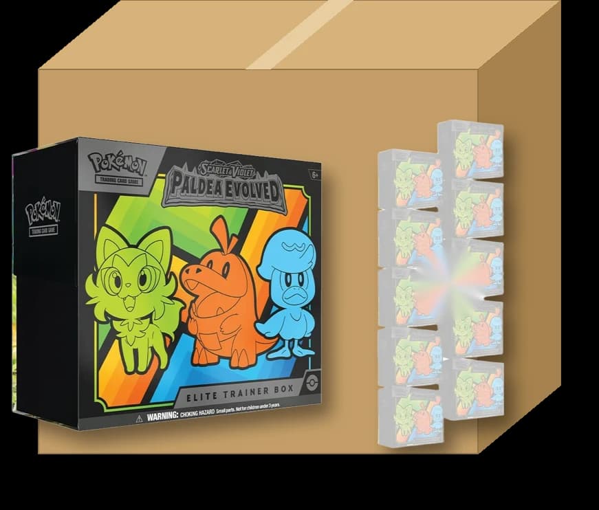 Paldea Evolved Elite Trainer Box Case