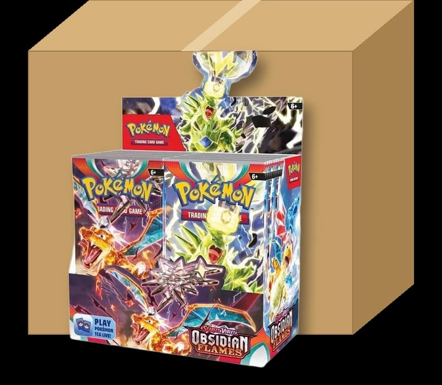 Obsidian Flames Booster Box Case
