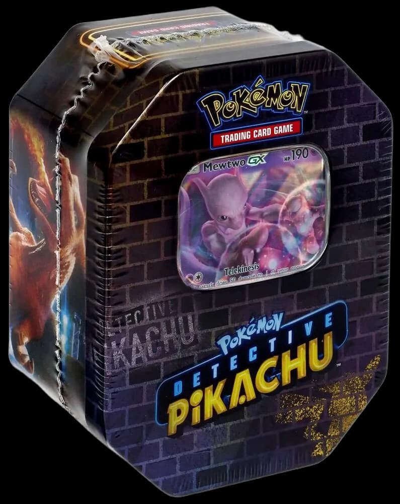 Detective Pikachu Tin [Mewtwo]