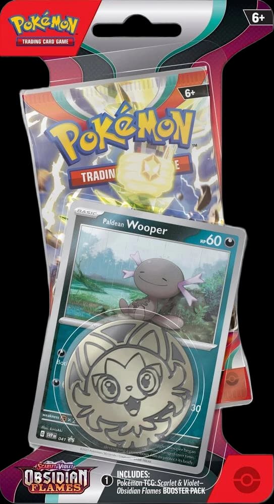 Obsidian Flames Single Pack Blister [Paldean Wooper]