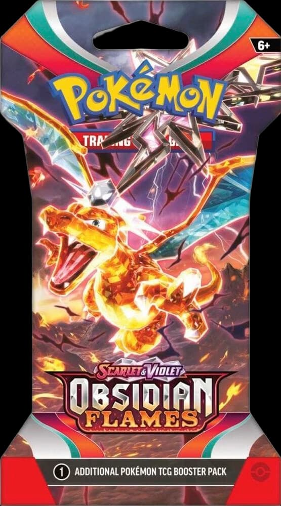 Obsidian Flames Sleeved Booster Pack