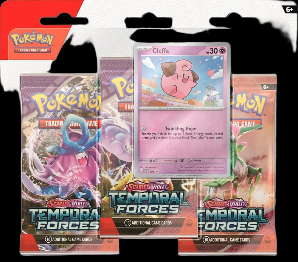 Temporal Forces 3 Pack Blister [Cleffa]