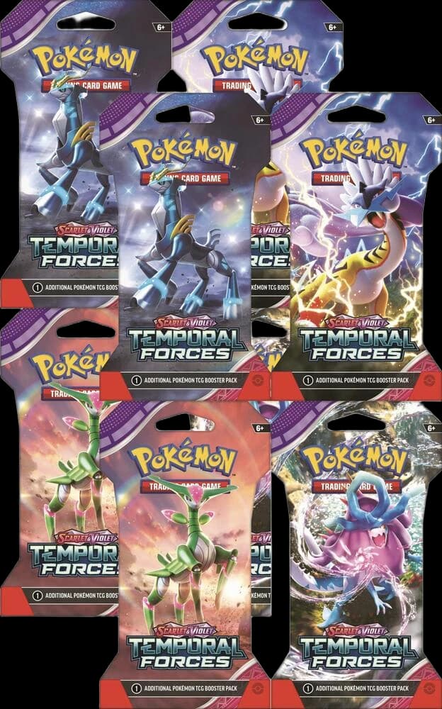 Temporal Forces Sleeved Booster Pack Bundle [Set of 8]
