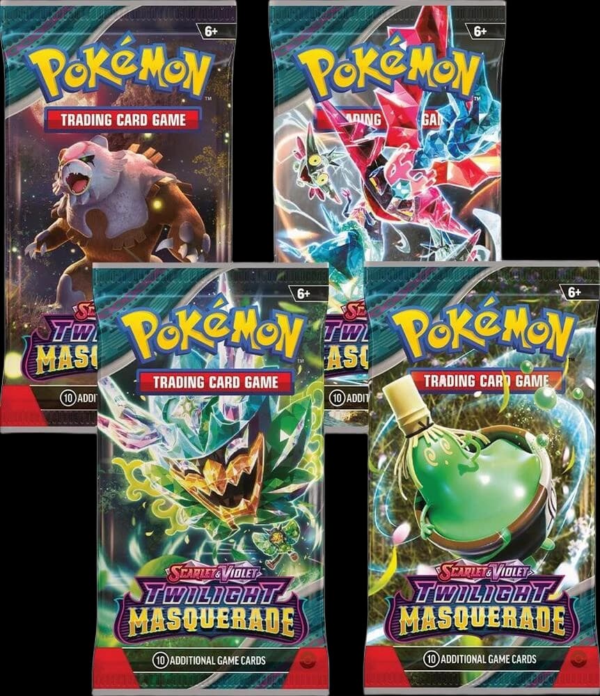 Twilight Masquerade Booster Pack Art Bundle [Set of 4]