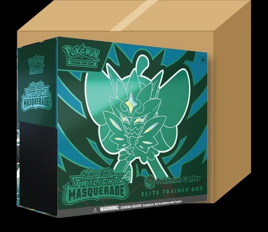 Twilight Masquerade Pokemon Center Elite Trainer Box (Exclusive) Case