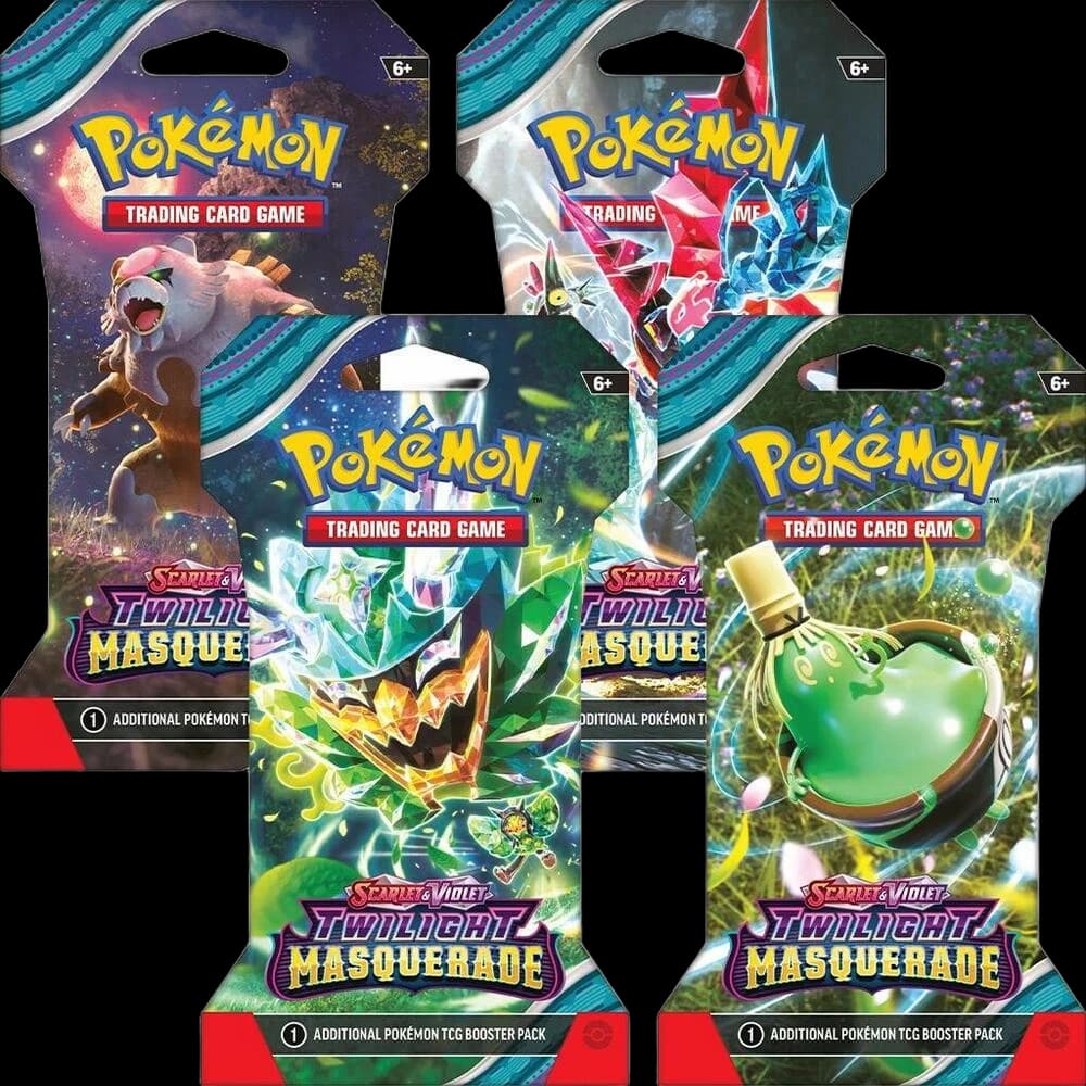 Twilight Masquerade Sleeved Booster Pack Art Bundle [Set of 4]