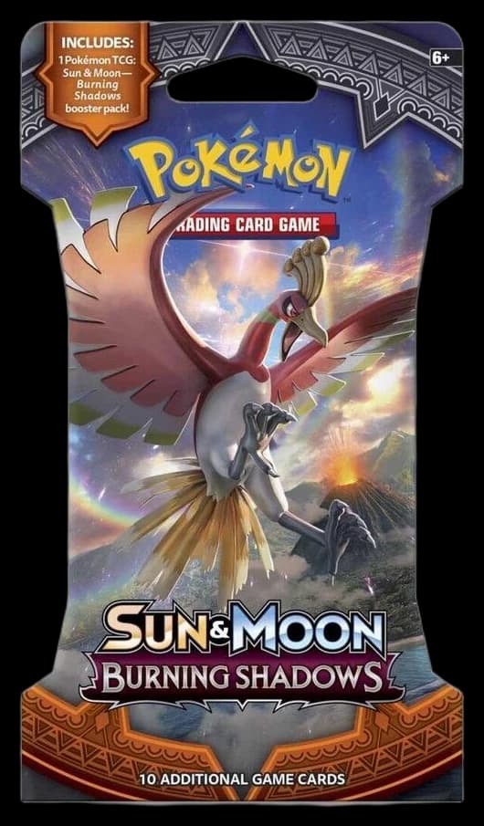 Burning Shadows Sleeved Booster Pack