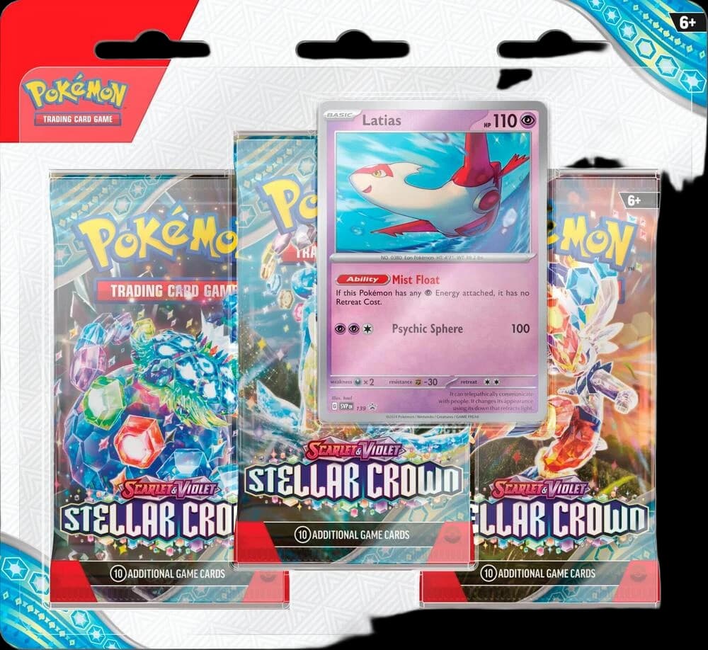 Stellar Crown 3 Pack Blisters [Latias]