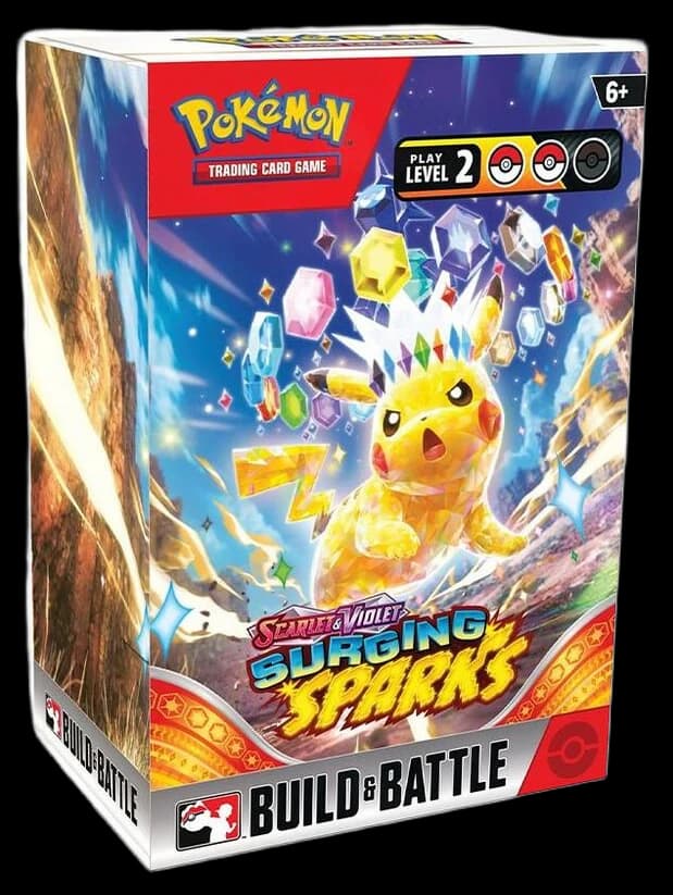 Surging Sparks Build & Battle Box Display