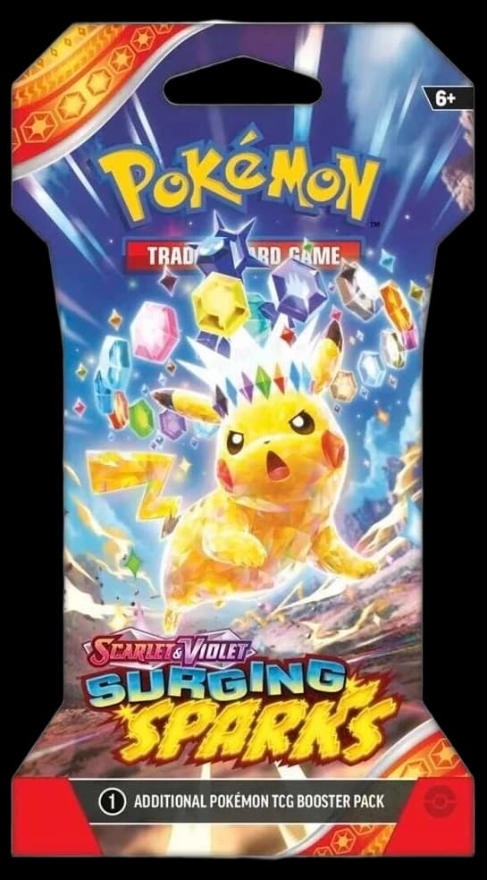 Surging Sparks Sleeved Booster Pack