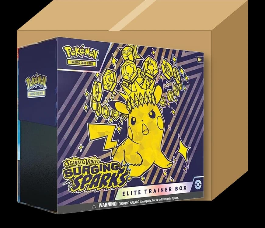 Surging Sparks Elite Trainer Box Case
