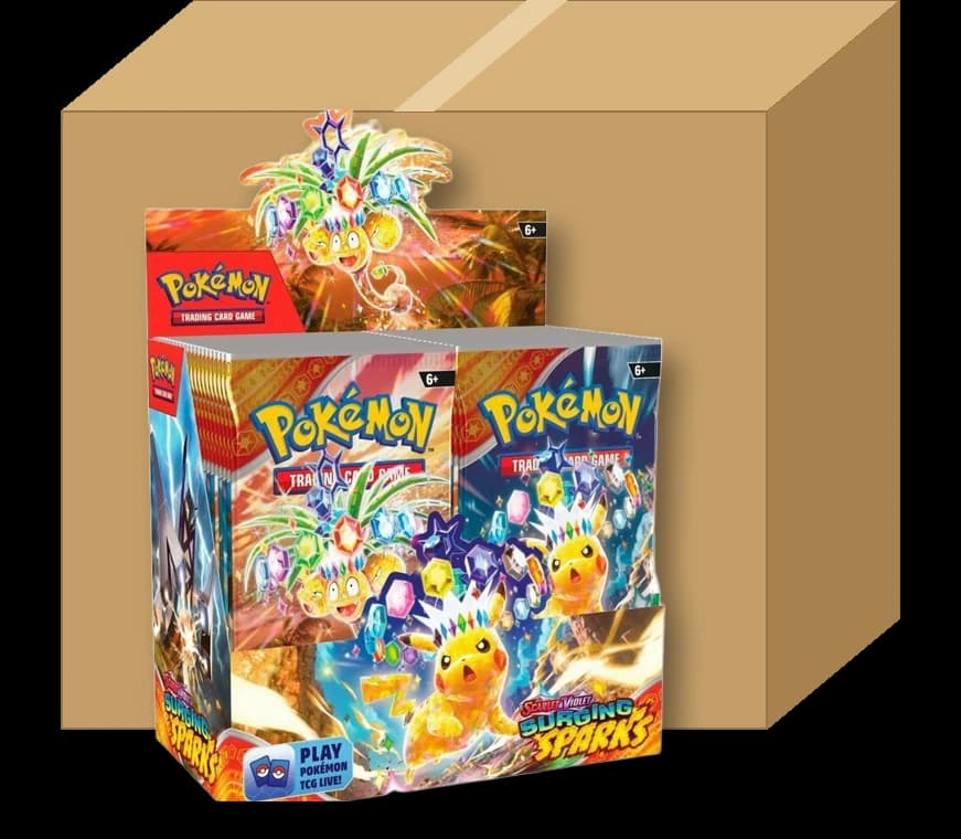 Surging Sparks Booster Box Case