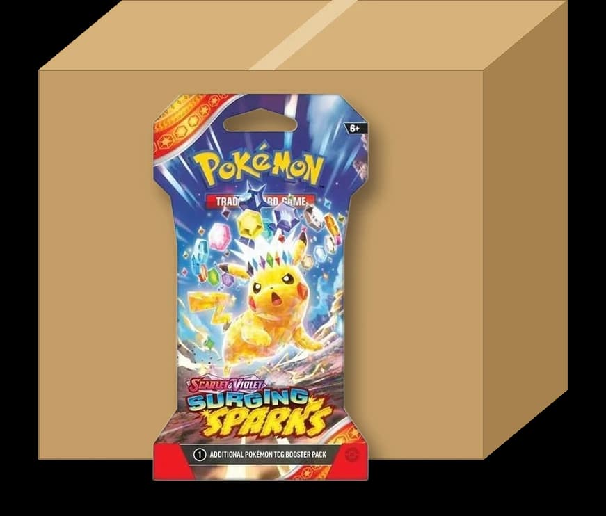Surging Sparks Sleeved Booster Pack Case