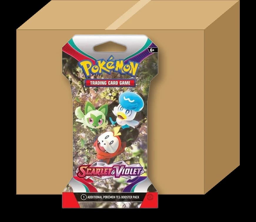 Scarlet & Violet Sleeved Booster Case