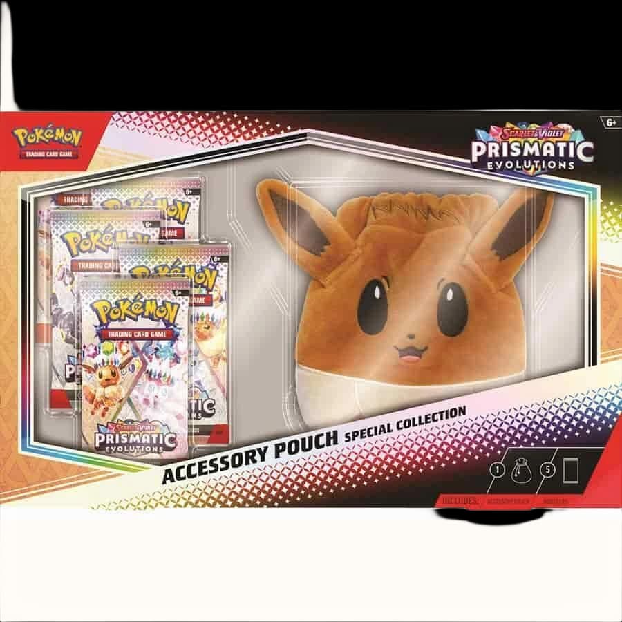 Prismatic Evolutions Accessory Pouch Special Collection