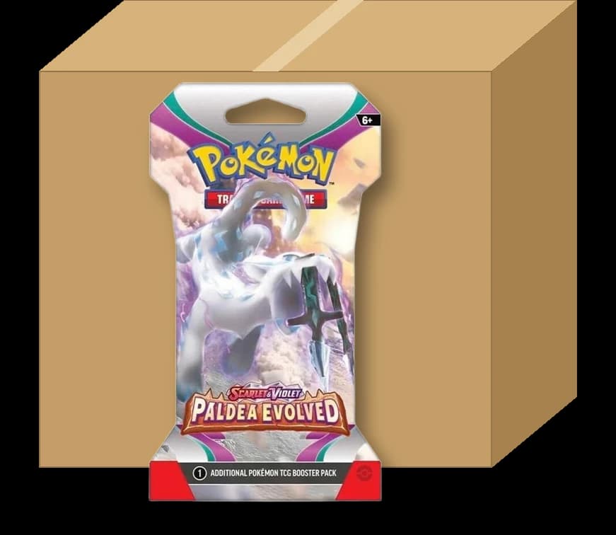 Paldea Evolved Sleeved Booster Case