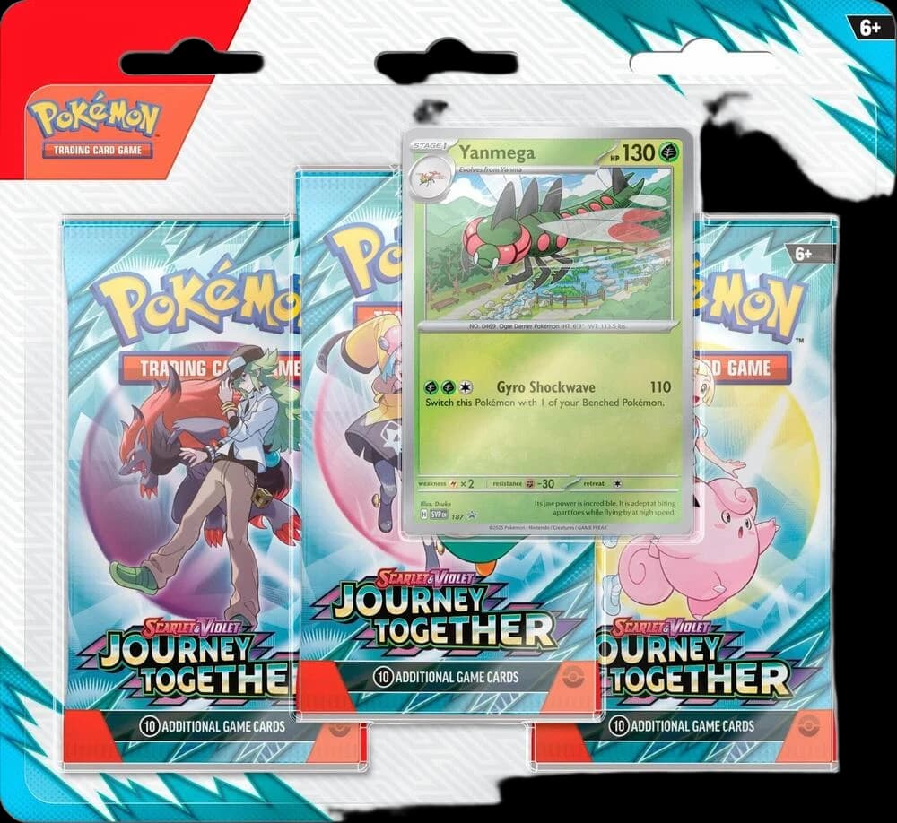 Journey Together 3 Pack Blister [Yanmega]