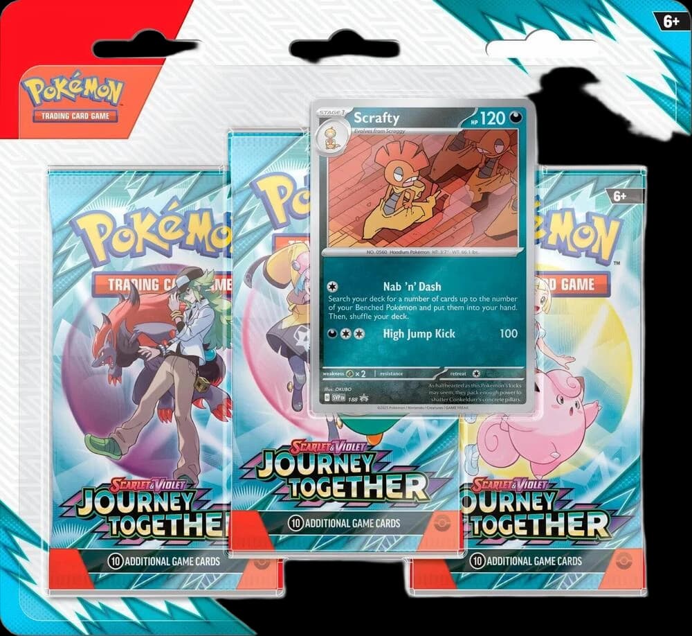 Journey Together 3 Pack Blister [Scrafty]