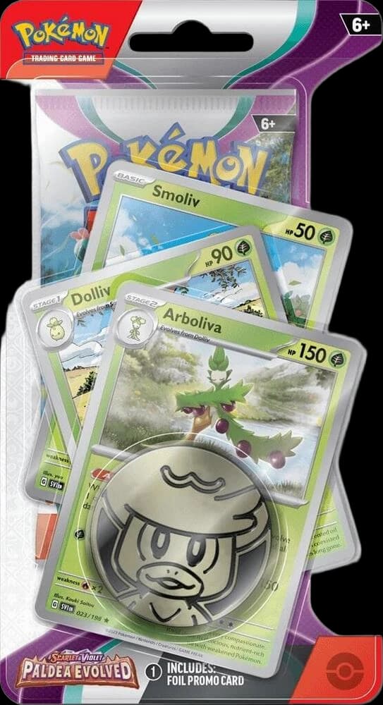 Paldea Evolved Premium Checklane Blister [Arboliva]
