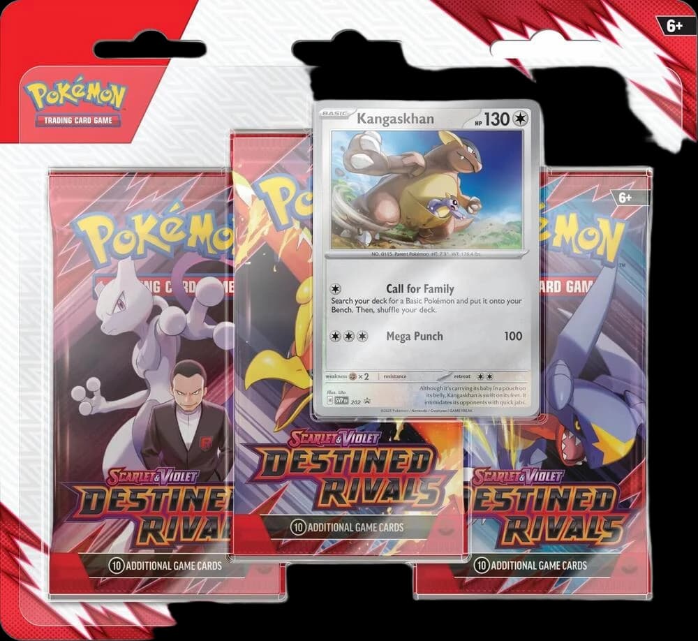 Destined Rivals 3 Pack Blister [Kangaskhan]