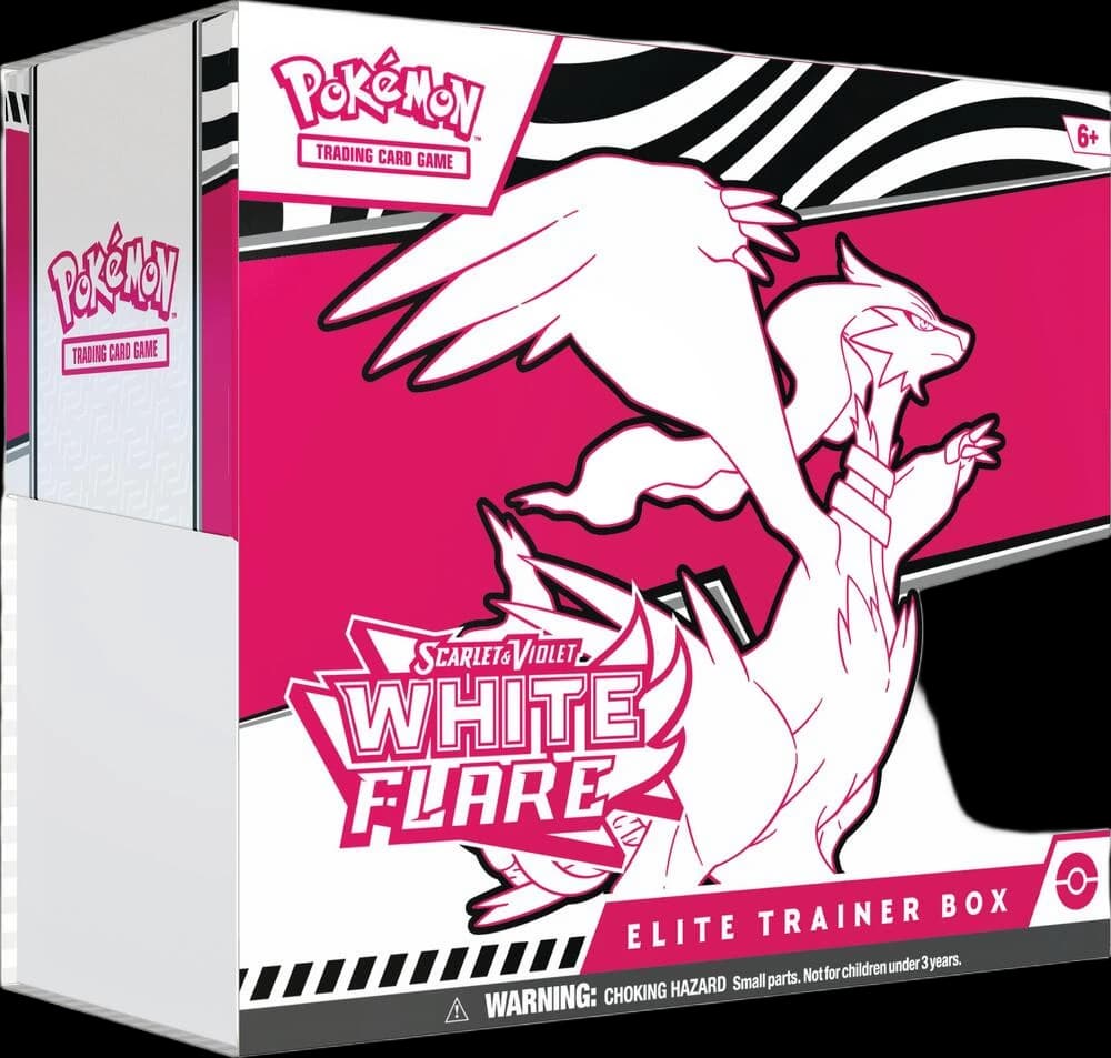 White Flare Elite Trainer Box